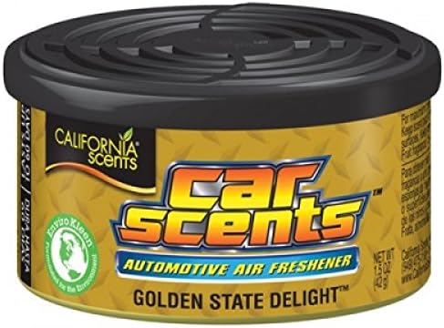 California Scents Car Scents Coche Aromas de aire - Golden State Delight - 12 Unidades  
California Scents Car Scents Ar