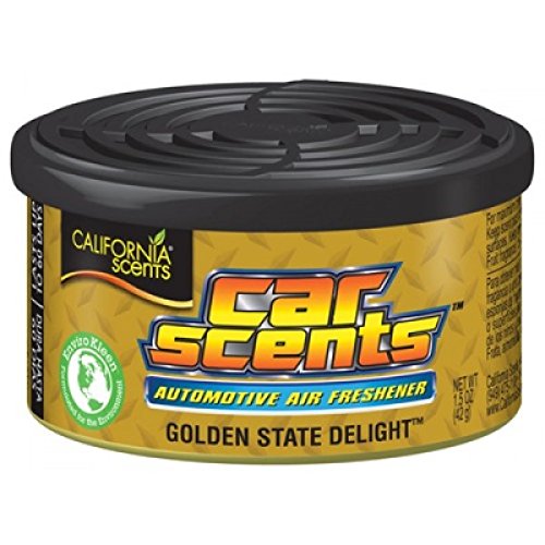 California Scents Car Scents Coche Aromas de aire - Golden State Delight - 12 Unidades  
California Scents Car Scents Ar
