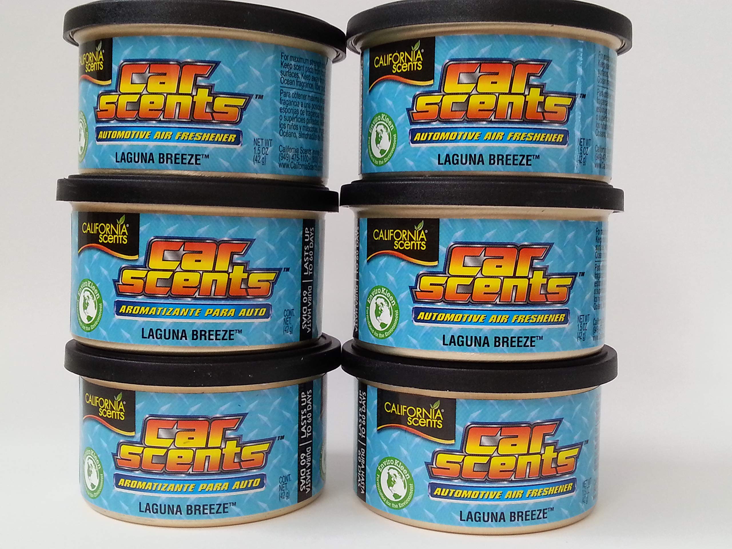  California Lagunera - Aroma a Auto (6 unidades)
| Scent of a California Laguna - Ambientador para Coches (6 unidades)
|